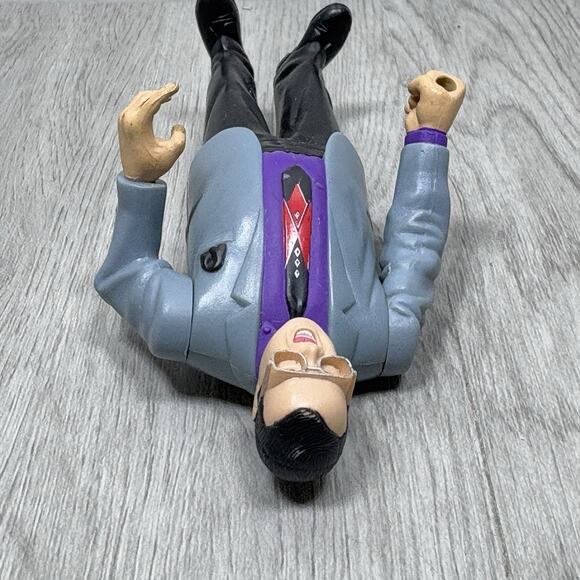 Jakks Pacific WWF Jim Cornette Series 2 Ringside Collection Figure 1998 - Picture 8 of 9